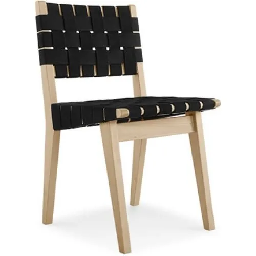 Wooden and Fabric Dining Chair - Sinny image 8