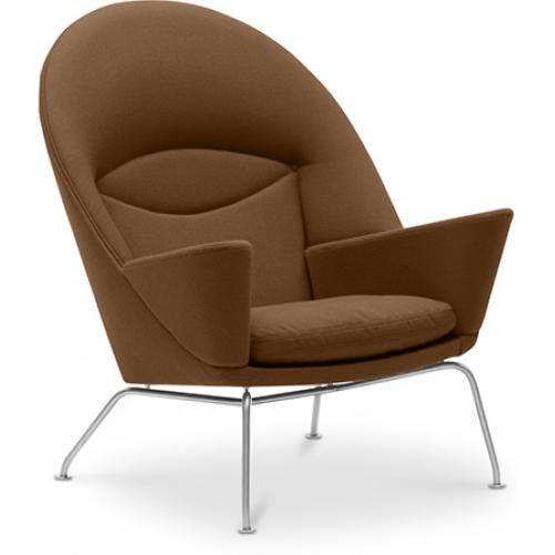 Armchair with Armrests - Upholstered in Fabric - Oculus image 8