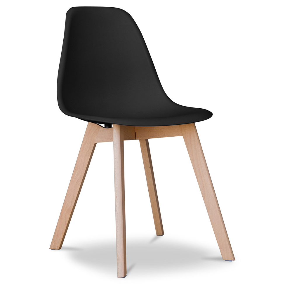  Buy Dining Chair - Scandinavian Style - Denisse Black 58593 - in the UK