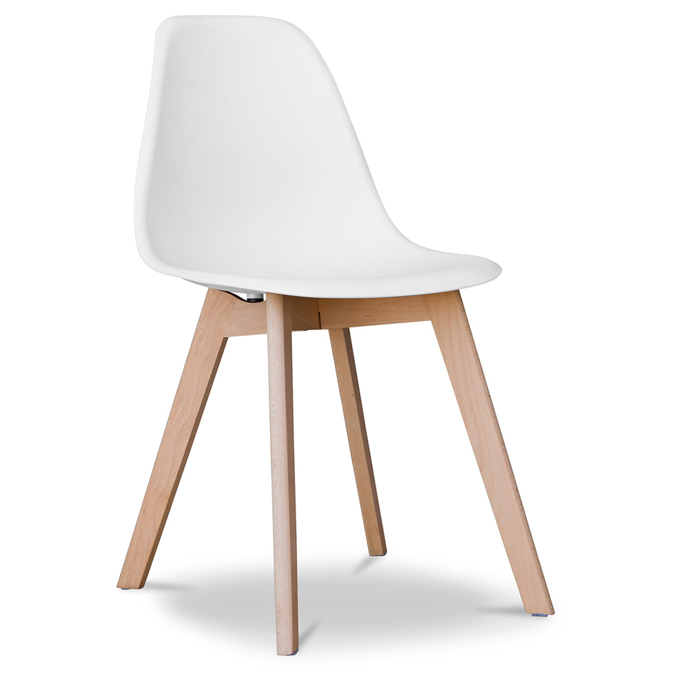 Buy Dining Chair - Scandinavian Style - Denisse White 58593 - in the UK