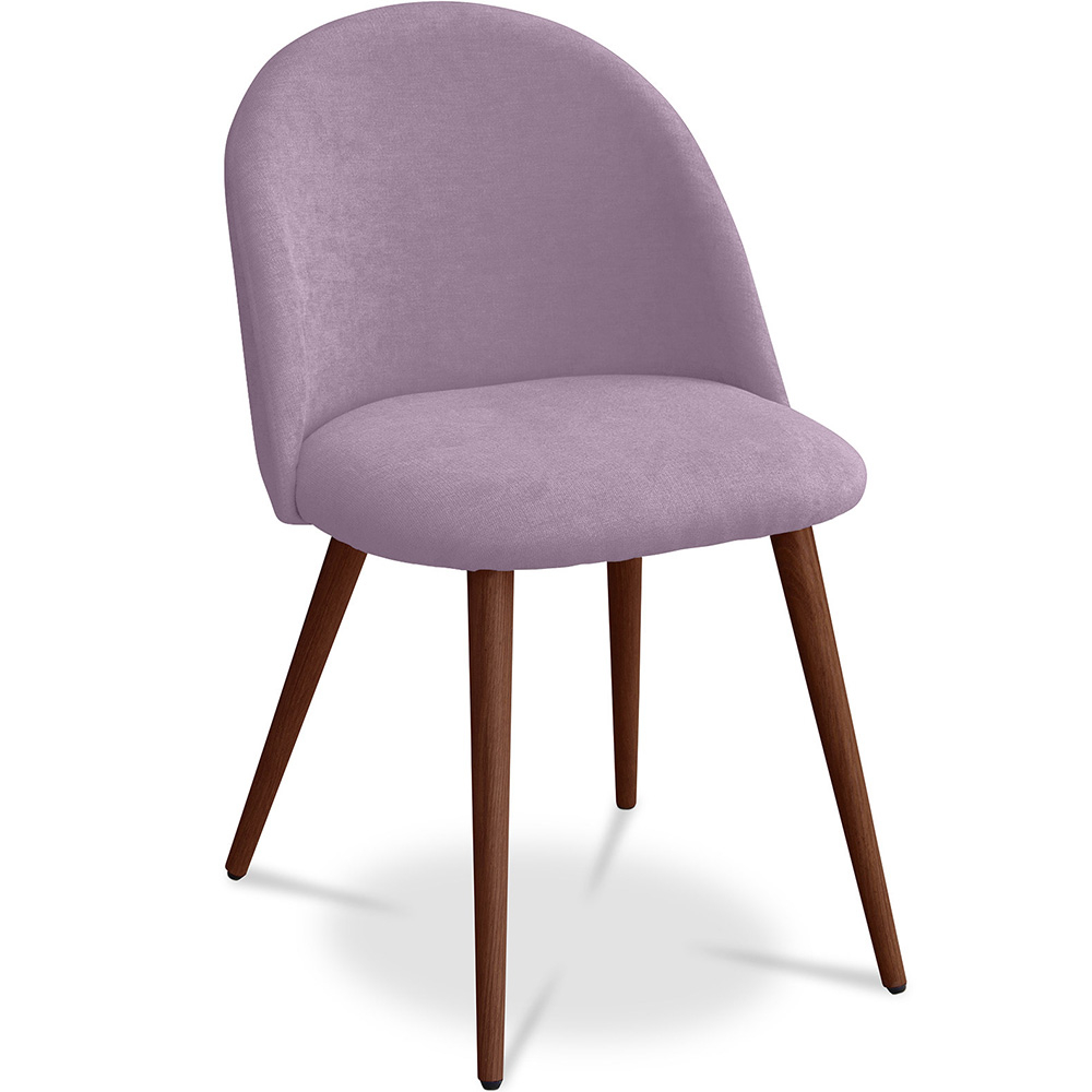  Buy Dining Chair Evelyne Scandinavian Design Premium - Dark legs Pink 58982 - in the UK