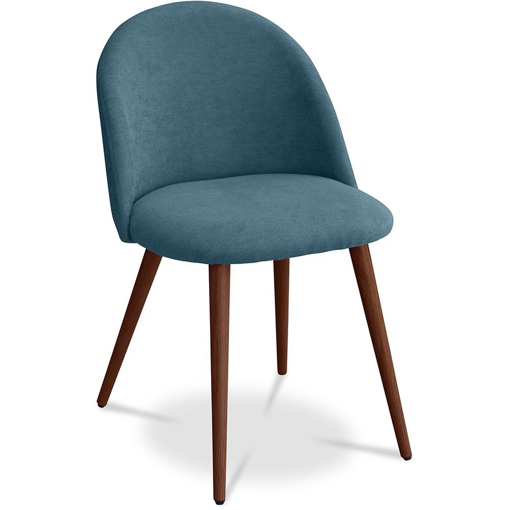  Buy Dining Chair Evelyne Scandinavian Design Premium - Dark legs Turquoise 58982 - in the UK