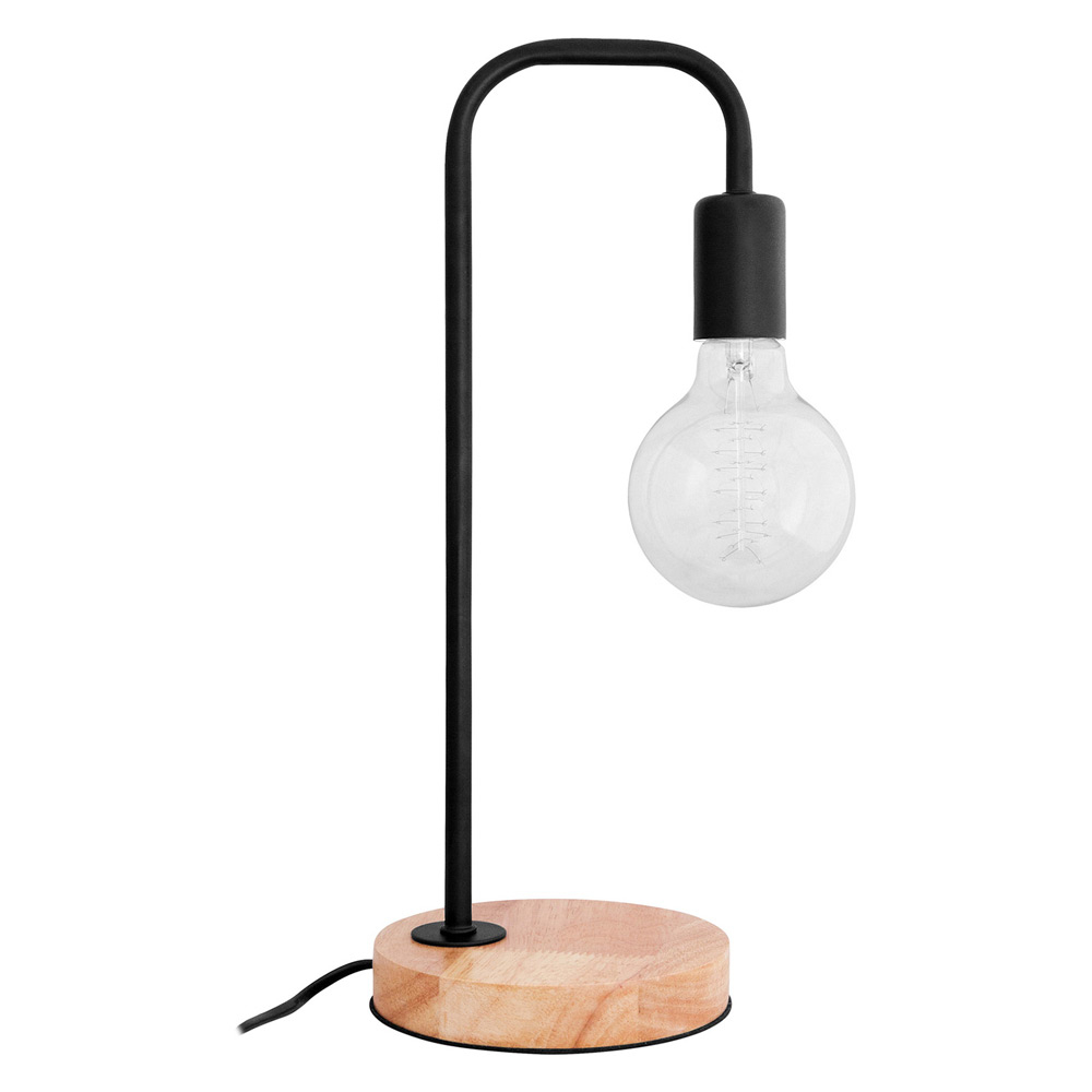  Buy Table Lamp - Scandinavian Design Desk Lamp - Bruno Black 58979 - in the UK