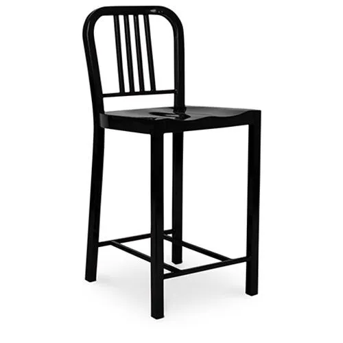 Design Bar Stool with Backrest - 60cm - Jadon image 8