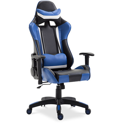  Buy Office Chair with Armrests - Desk Chair with Castors - Gamer - Guy Blue 59025 - in the UK