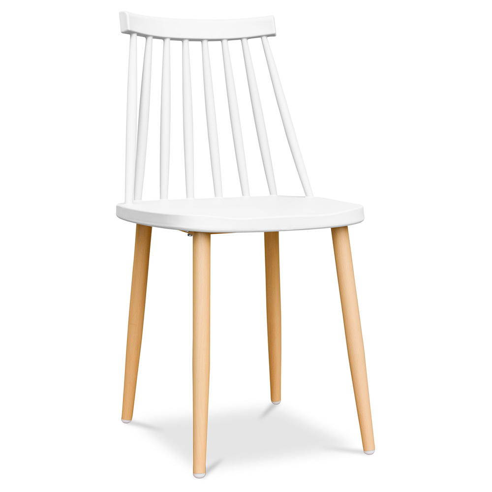  Buy Wooden Dining Chair - Scandinavian Design - Joy White 59145 - in the UK