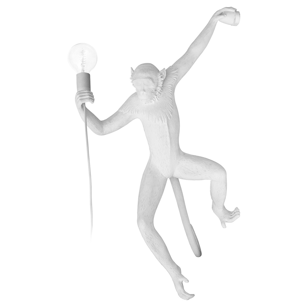  Buy Hanging Simian design wall lamp - Resin White 59223 - in the UK