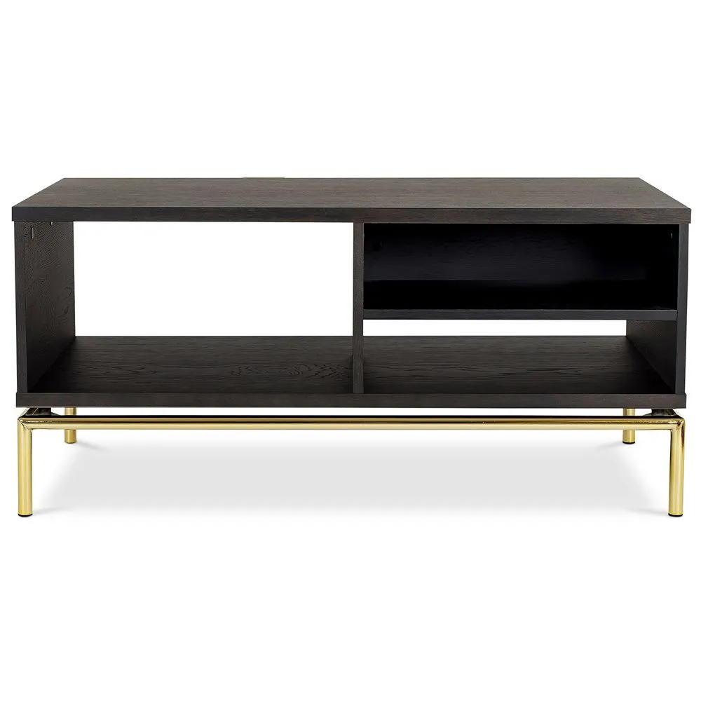 Wooden TV Cabinet - Golden Legs - Zone image 8