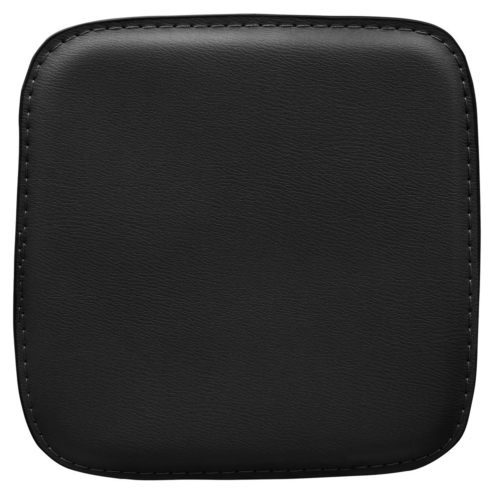  Buy Imantado Chair Pad Square - Faux Leather - Stylix Black 59140 - in the UK