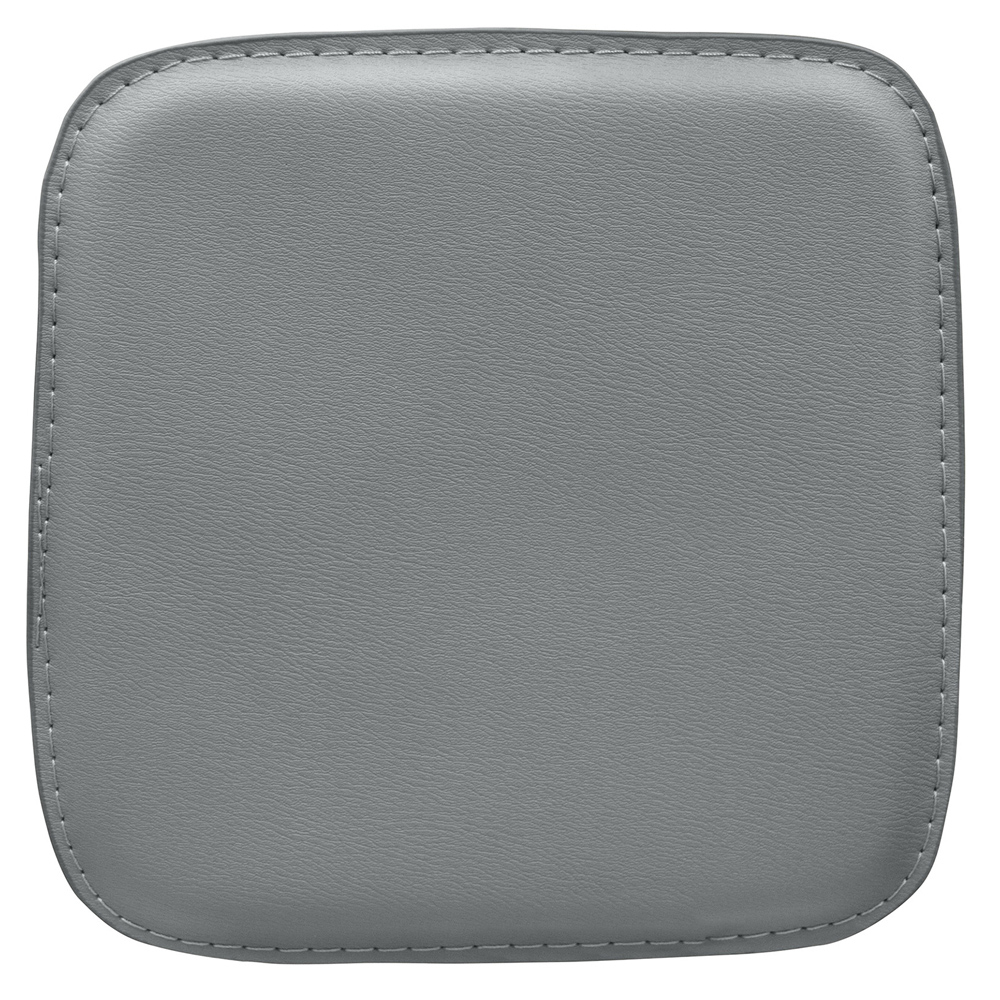 Buy Imantado Chair Pad Square - Faux Leather - Stylix Grey 59140 - in the UK