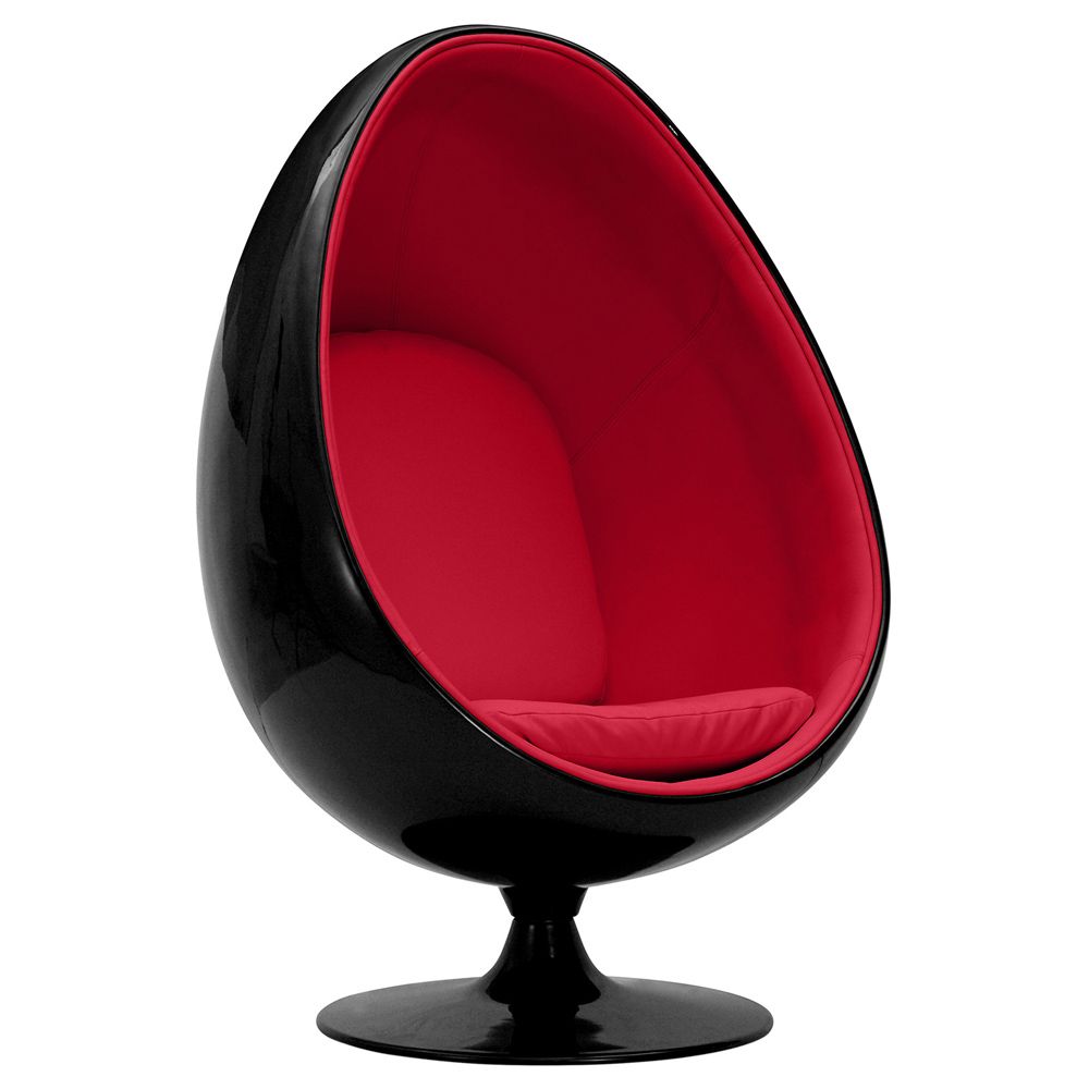 
Egg Design Armchair - Upholstered in Fabric - Eny image 8