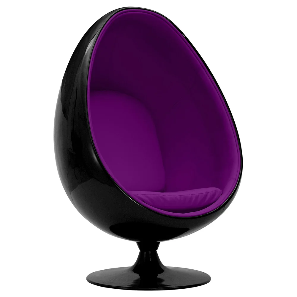 
Egg Design Armchair - Upholstered in Fabric - Eny image 8