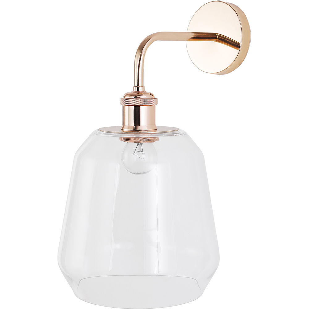  Buy Wall Lamp - Glass Shade - Alessia Transparent 59343 - in the UK