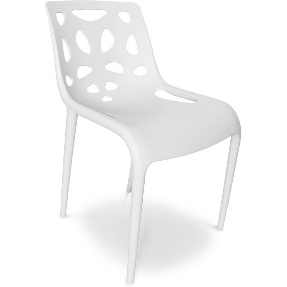  Buy Outdoor Chair - Designer Garden Chair - Bernard White 33185 - in the UK