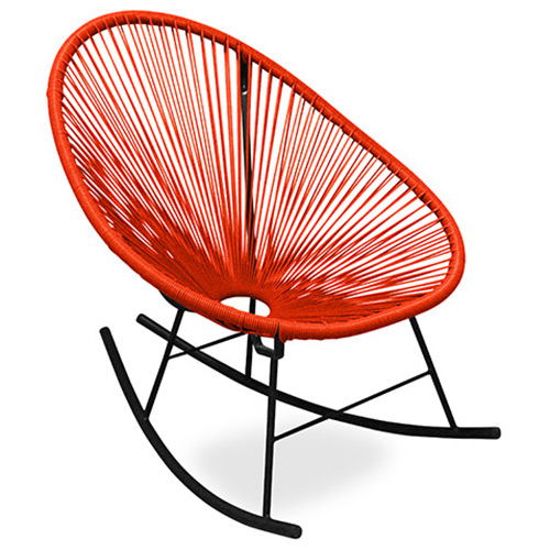 Buy Outdoor Chair - Garden Rocking Chair - Acapulco Orange 59411 - in the UK