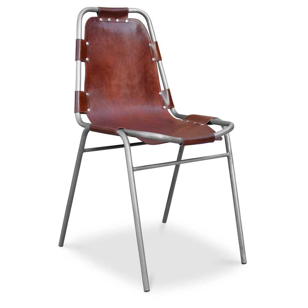 buy vintage industrial design chair  steel and premium