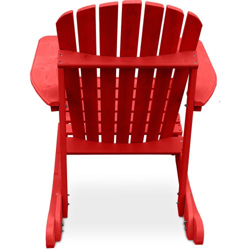 Yellow plastic adirondack shop chairs
