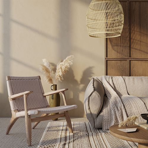 Boho accent lamp deals
