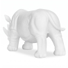 Decorative Figure Rhino - Matte White - Rhyn image 7