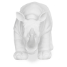 Decorative Figure Rhino - Matte White - Rhyn image 7
