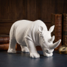 Decorative Figure Rhino - Matte White - Rhyn image 7
