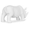 Decorative Figure Rhino - Matte White - Rhyn image 7