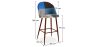 Patchwork Upholstered Stool - Scandinavian Style - Pixi image 7
