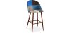 Patchwork Upholstered Stool - Scandinavian Style - Pixi image 7