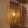 Rattan Ceiling Lamp - Boho Bali Design Pendant Lamp - An image 7