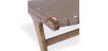 Armchair - Boho Bali Design Armchair - Wood and Leather - Recia image 7