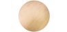 Round Side Table - Industrial Design - Wood and Metal - Basker image 7