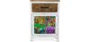 Printed Nightstand - Wood - Colin image 7