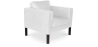 Armchair with Armrest - Upholstered in Leather - Betzalel image 9